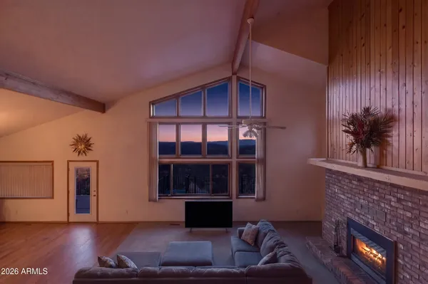 a view of a kitchen counter top space