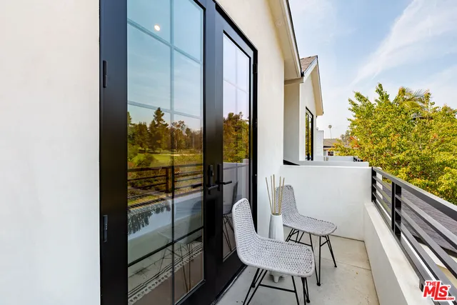 a outdoor space with furniture