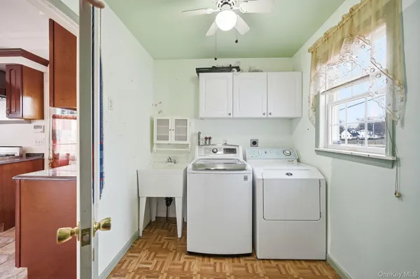 a view of washer and dryer