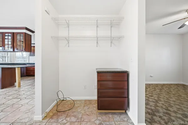 a view of walk in closet