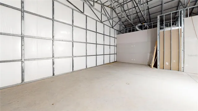 a view of a glass door