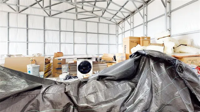 a view of entryway with seating area