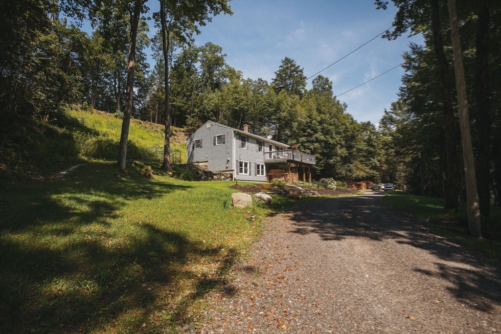 90 West Hawley Road Hawley, MA 01339 - Photo 32 of 34 a view of a house with a yard
