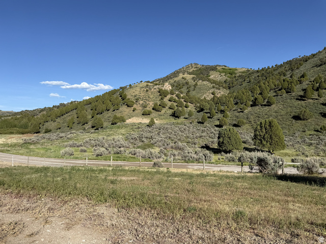 2006 Swenson Valley Road Bancroft, ID 83217 - Photo 27 of 51 Expansive open land with a distinct gravel road, bordered by a rustic wire fence