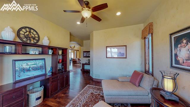 Main  Level Sitting Rm - Framed to easily be bedroom w/ adjoining bath