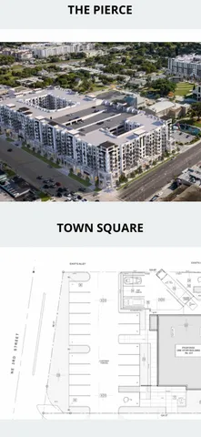 a view of ocean view and city view