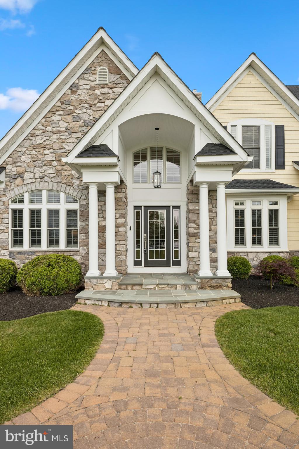 313 Wye Road Queenstown, MD 21658 - Photo 97 of 132 Elegant stone facade with inviting entrance.