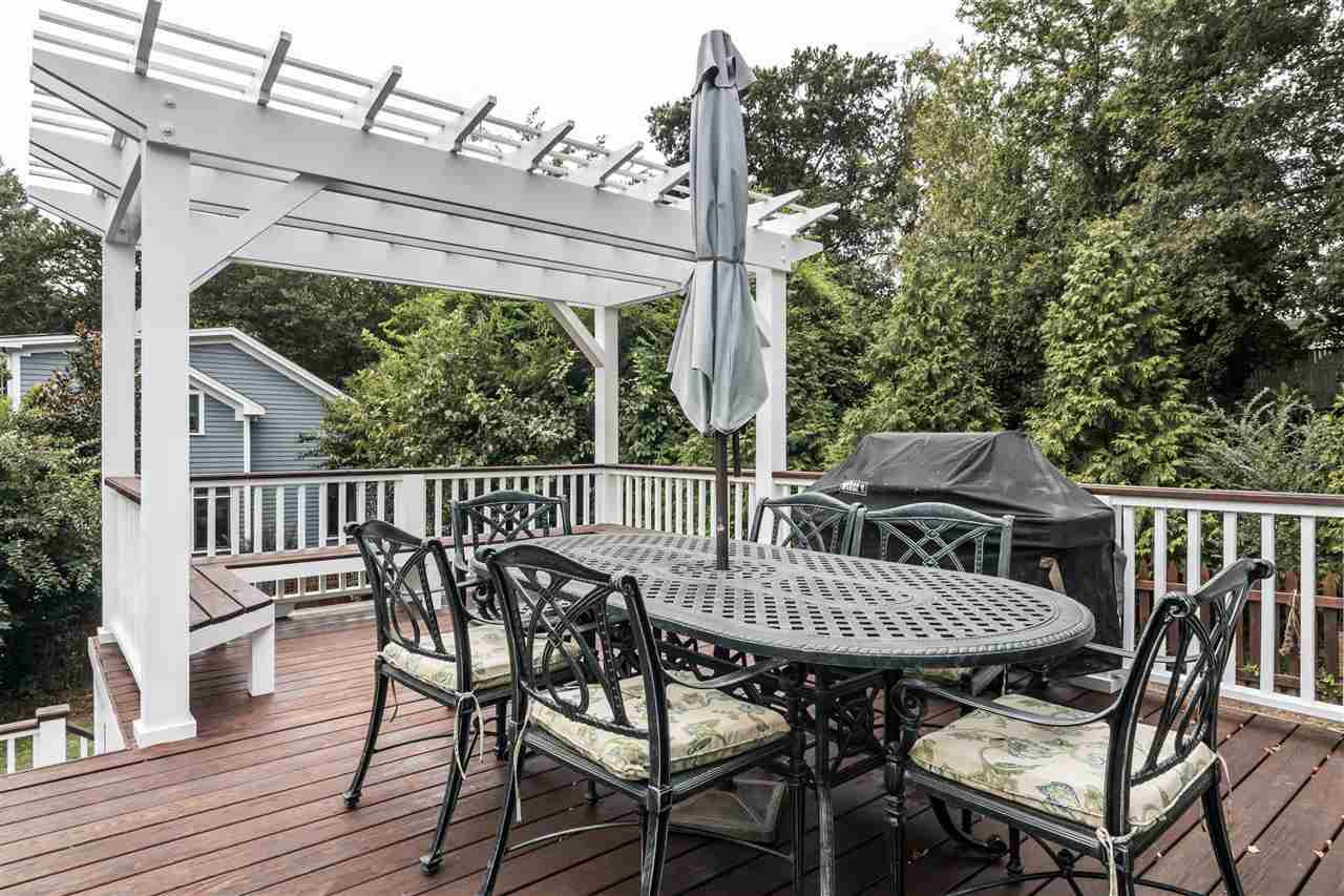 316 North Boundary Street Raleigh, NC 27604 - Photo 19 of 23 a view of a patio on the deck