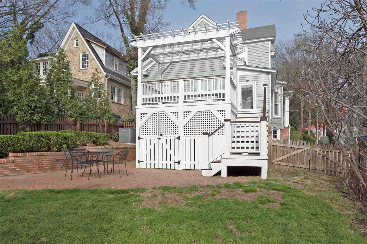 316 North Boundary Street Raleigh, NC 27604 - Photo 20 of 23 a view of a house with backyard and porch