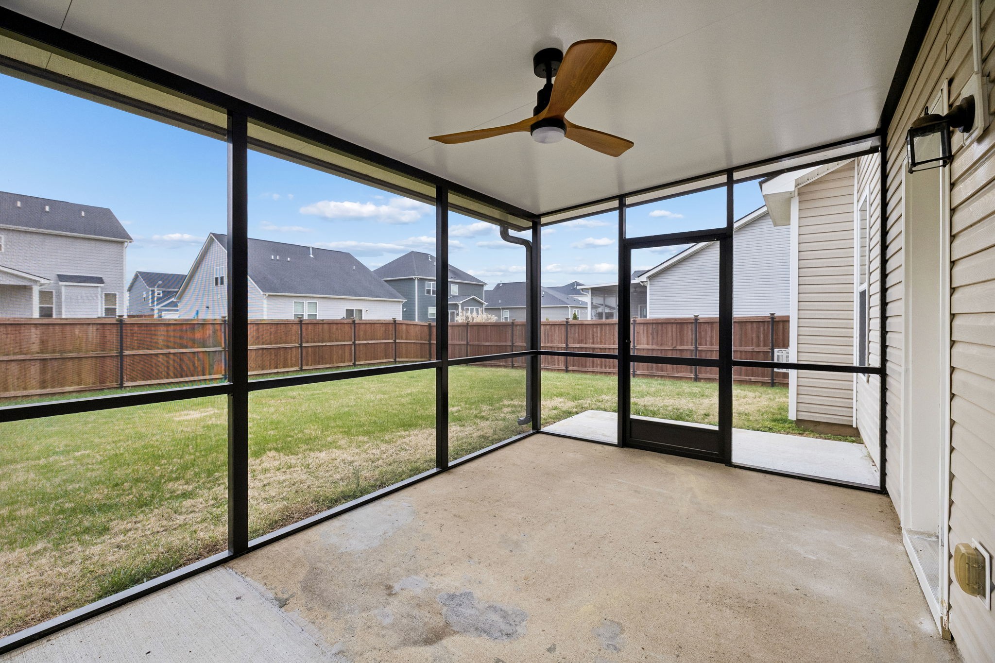 3611 Willow Bay Lane Murfreesboro, TN 37128 - Photo 35 of 46 a view of a back yard from a balcony