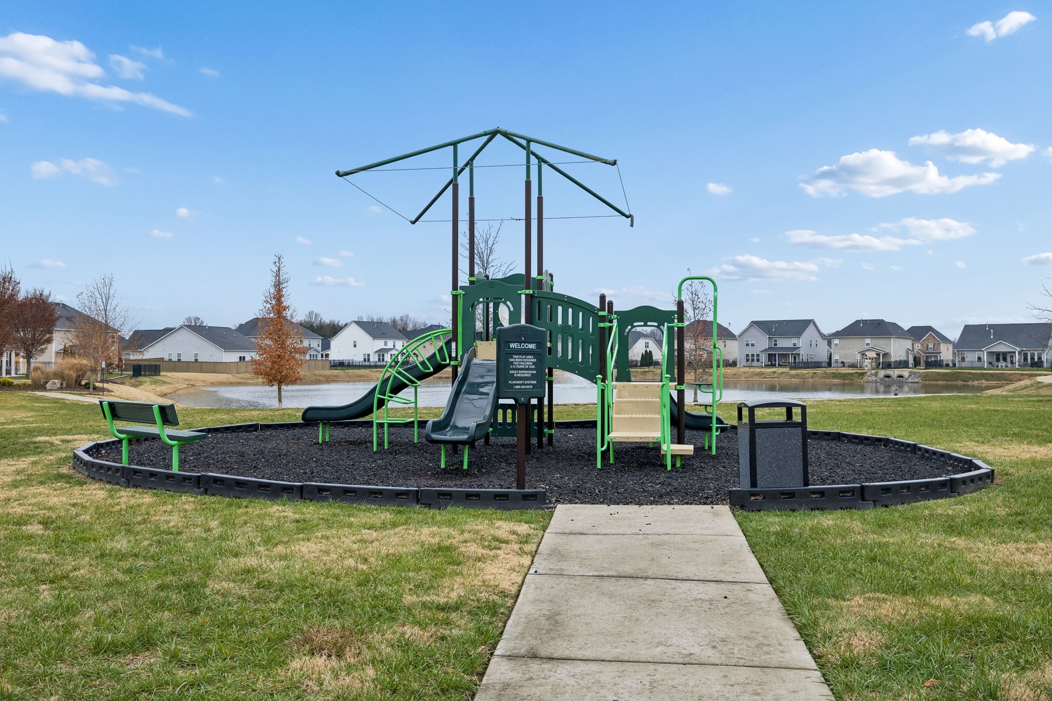 3611 Willow Bay Lane Murfreesboro, TN 37128 - Photo 43 of 46 a childrens park with lots of swings and slides
