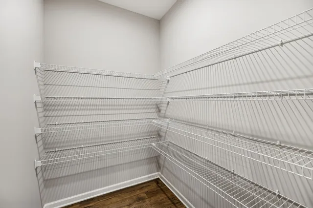 a view of walk in closet