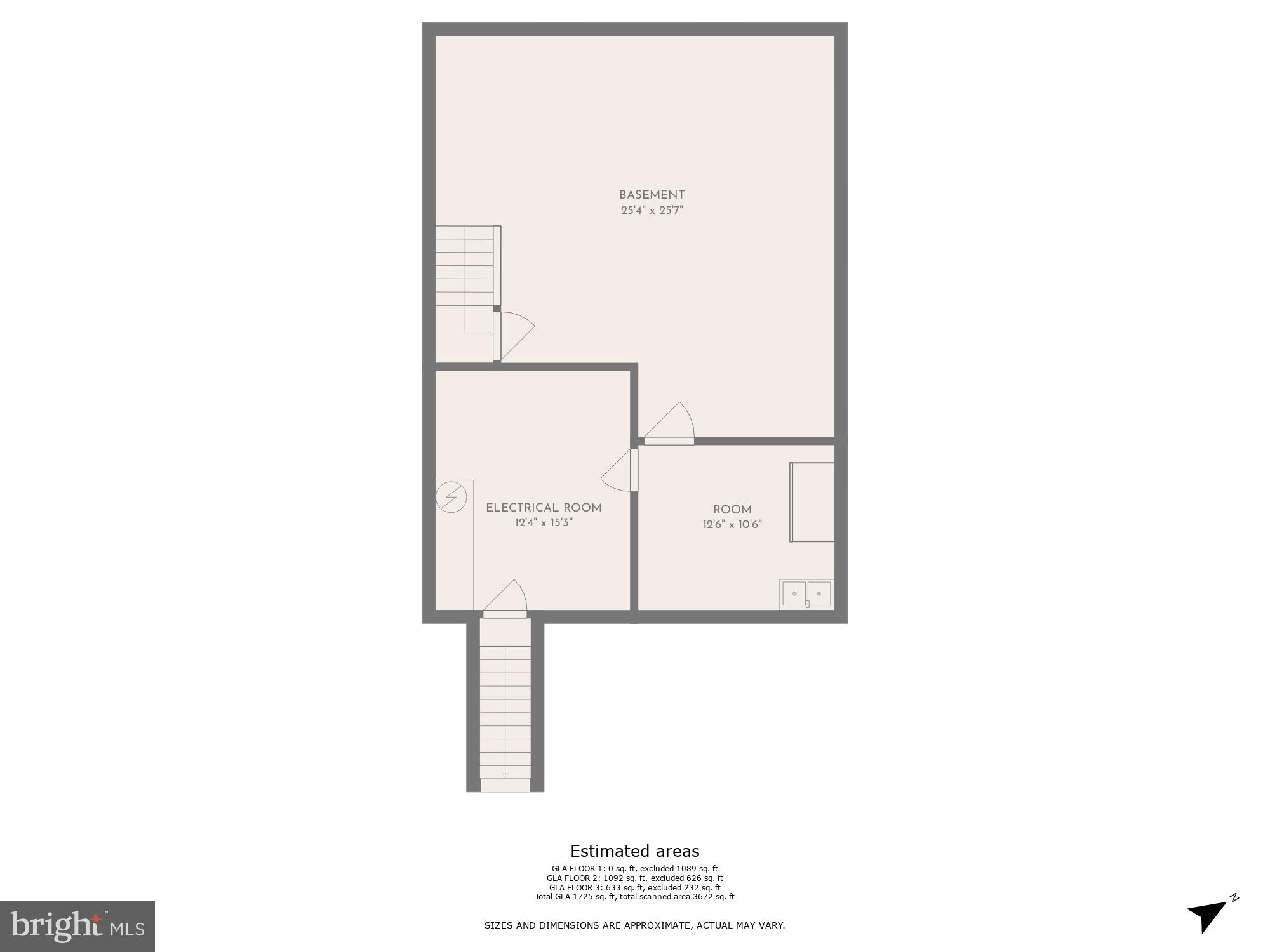 294 Riverside Drive Pasadena, MD 21122 - Photo 65 of 66 Floor Plan: Basement