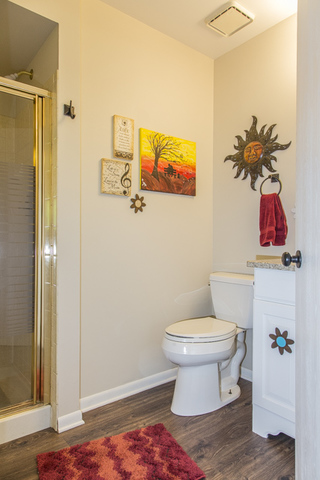 710 Heather Lane Bartlett, IL 60103 - Photo 9 of 26 a bathroom with a toilet and a shower