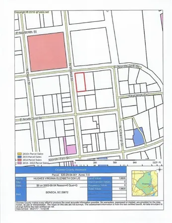 $9,500 | 0 East North 3rd Street, Unit CORNER OF WALNUT ST, Seneca, SC 29678