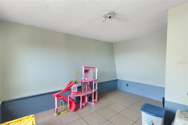 a room with utility room and stairs