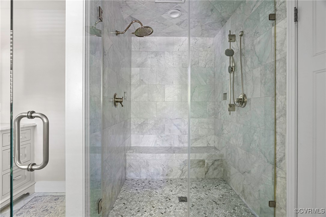 307 Charmian Road Richmond, VA 23226 - Photo 27 of 50 Fully tiled walk-in shower