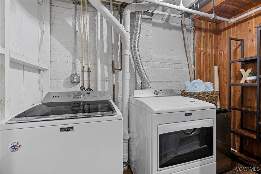 307 Charmian Road Richmond, VA 23226 - Photo 38 of 50 Basement Laundry