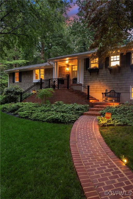 307 Charmian Road Richmond, VA 23226 - Photo 44 of 50 Gorgeous landscape lighting