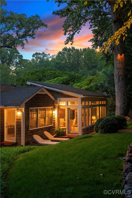 307 Charmian Road Richmond, VA 23226 - Photo 46 of 50 Gorgeous landscape lighting
