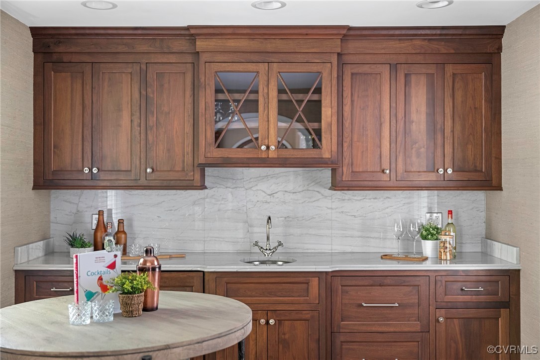 307 Charmian Road Richmond, VA 23226 - Photo 9 of 50 Separate wetbar retreat with sink, pullout fridge