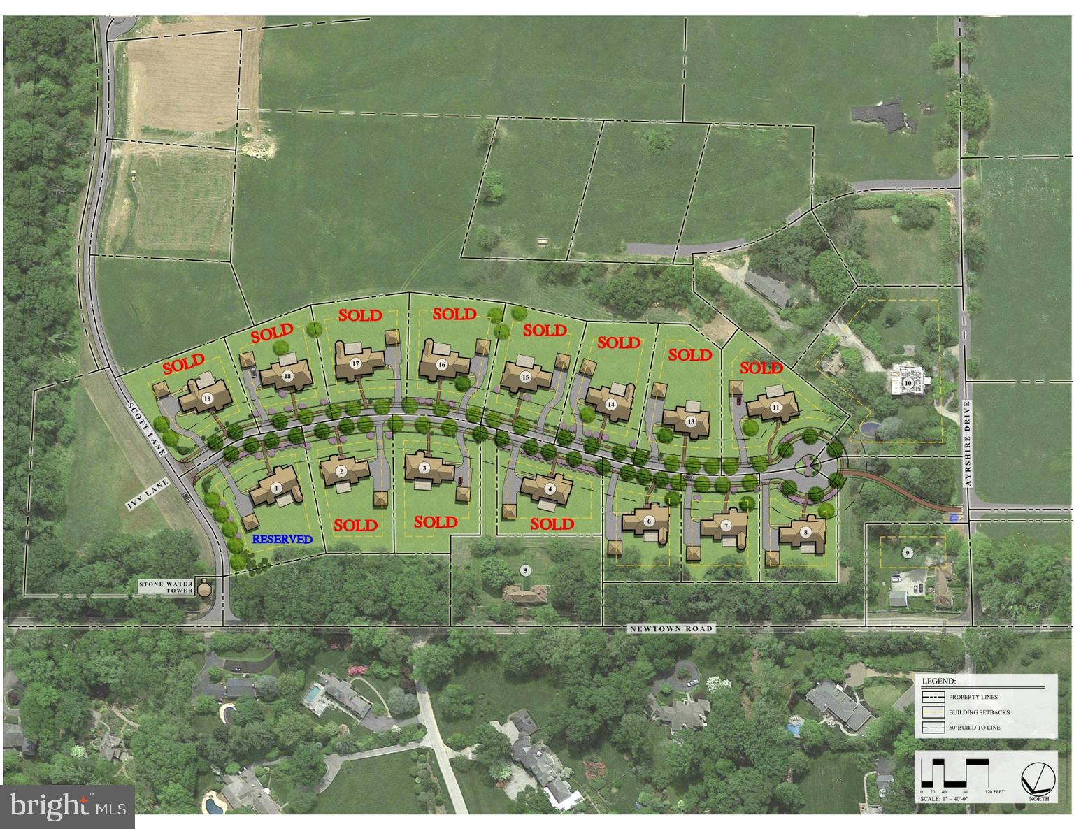 32 Ivy Lane Villanova, PA 19085 - Photo 3 of 5 Plot map