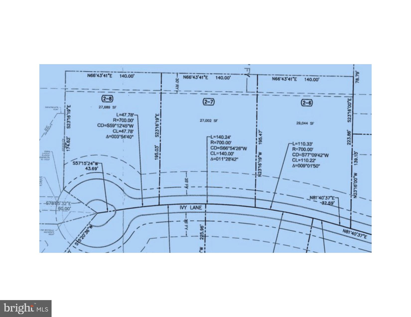 32 Ivy Lane Villanova, PA 19085 - Photo 4 of 5 Plot plan