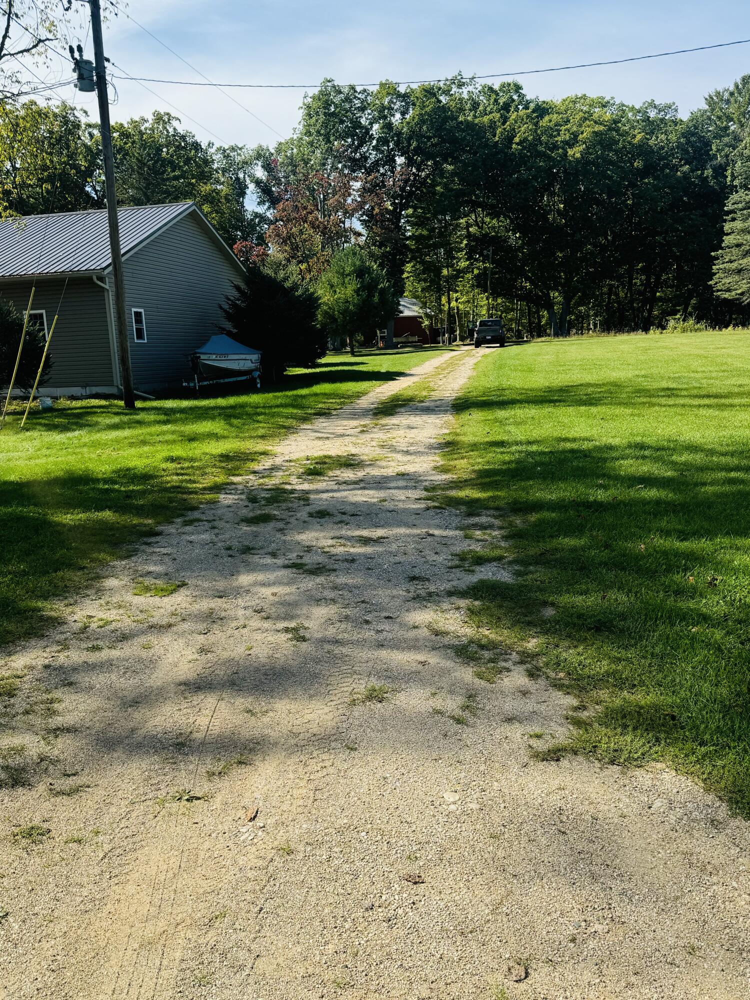 5112 North Bass Lake Road Irons, MI 49644 - Photo 16 of 41 Entrance to property