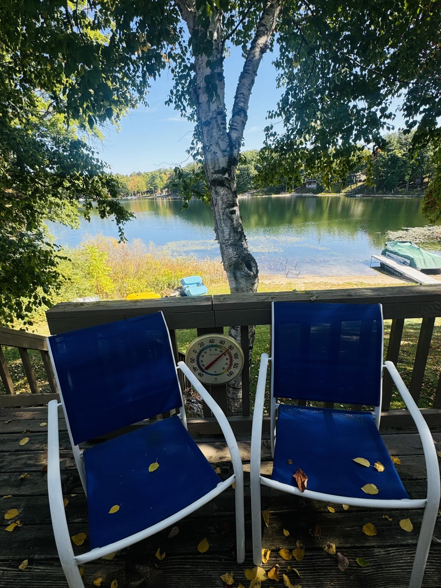 5112 North Bass Lake Road Irons, MI 49644 - Photo 19 of 41 View from deck