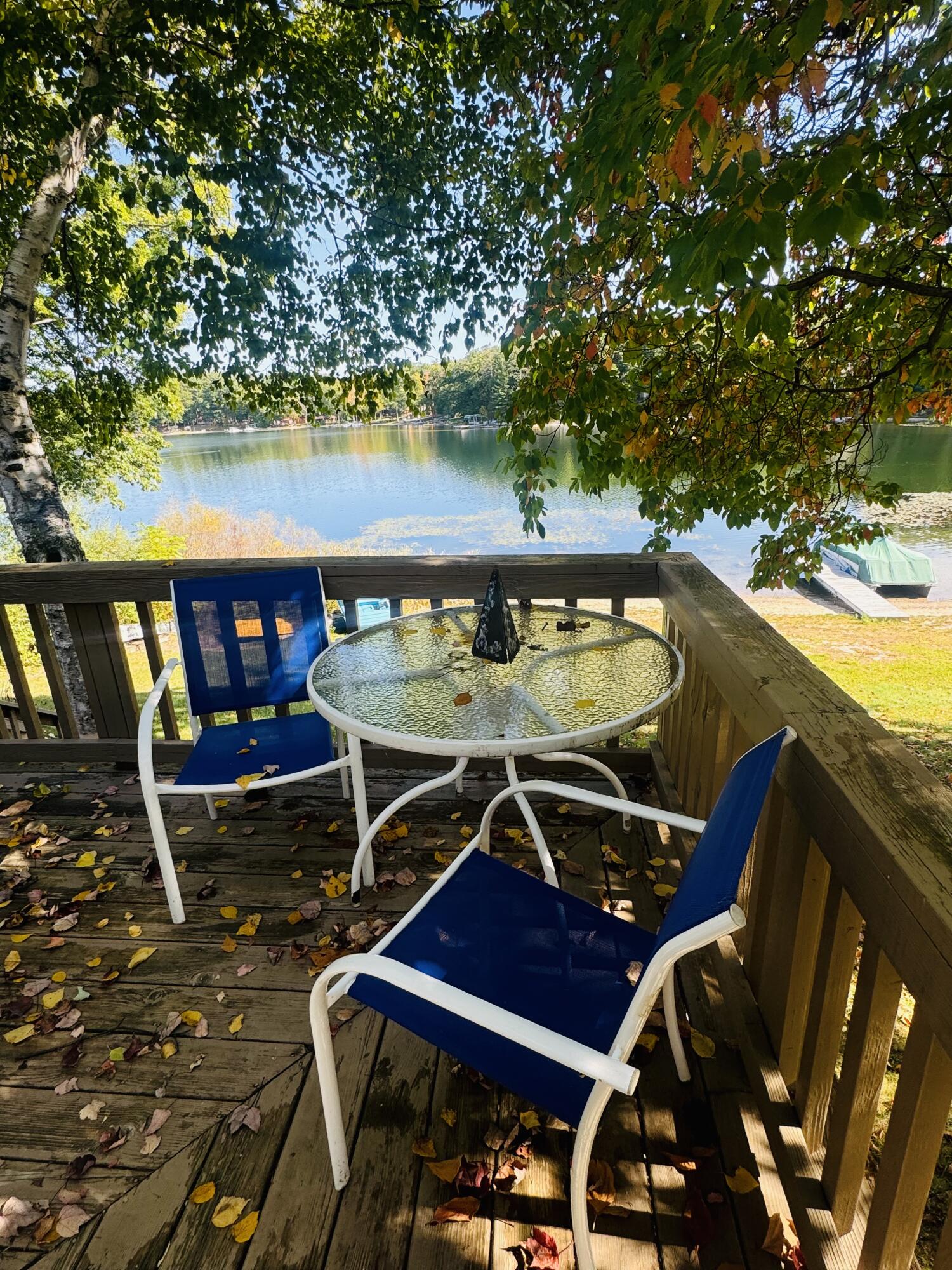 5112 North Bass Lake Road Irons, MI 49644 - Photo 21 of 41 View from deck