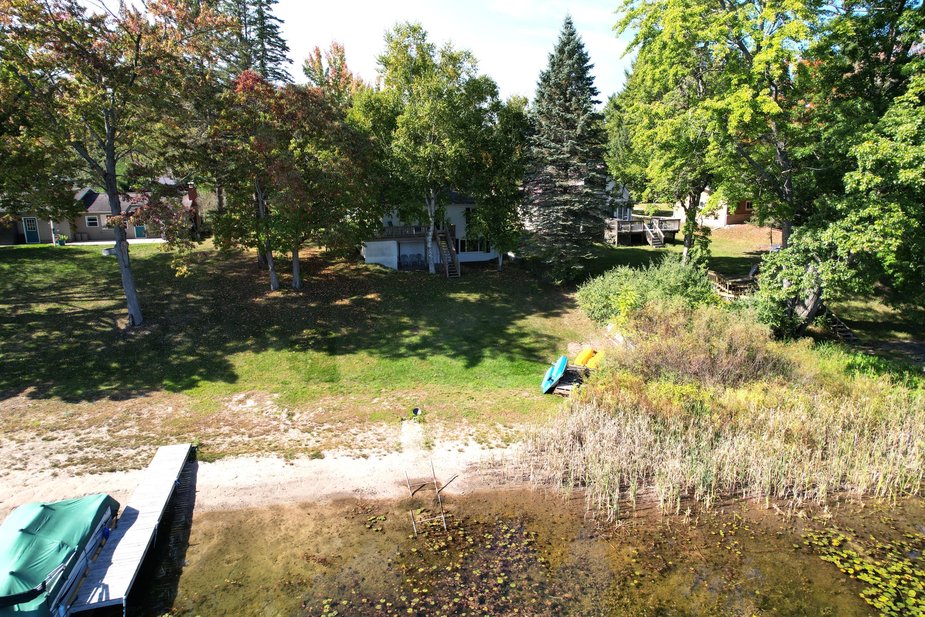 5112 North Bass Lake Road Irons, MI 49644 - Photo 6 of 41 70 ft. of lake front