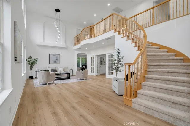 a view of entryway and hall