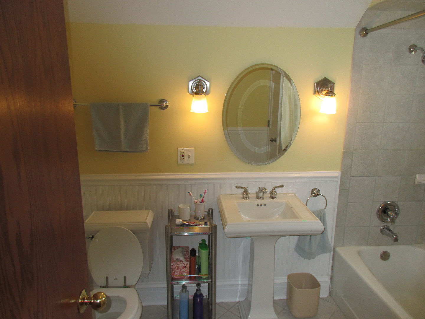 317 Shenstone Road Riverside, IL 60546 - Photo 14 of 21 a bathroom with a sink mirror and toilet