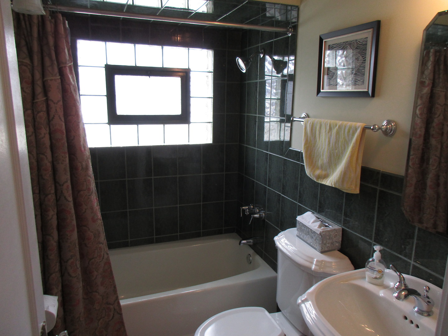 317 Shenstone Road Riverside, IL 60546 - Photo 10 of 21 a bathroom with a toilet a sink and bathtub