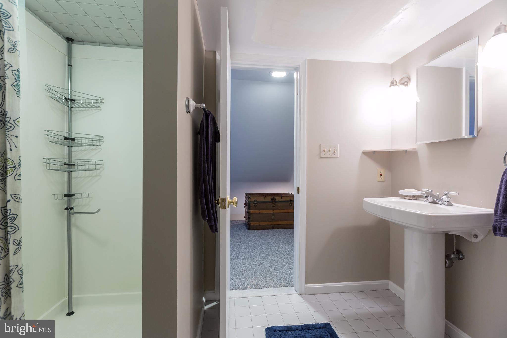 1405 Ridge Road Baltimore, MD 21228 - Photo 24 of 30 a bathroom with a sink a toilet and shower
