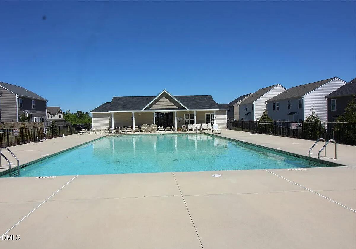 41 Solstice Lane Garner, NC 27529 - Photo 32 of 33 a view of outdoor space yard deck and kitchen