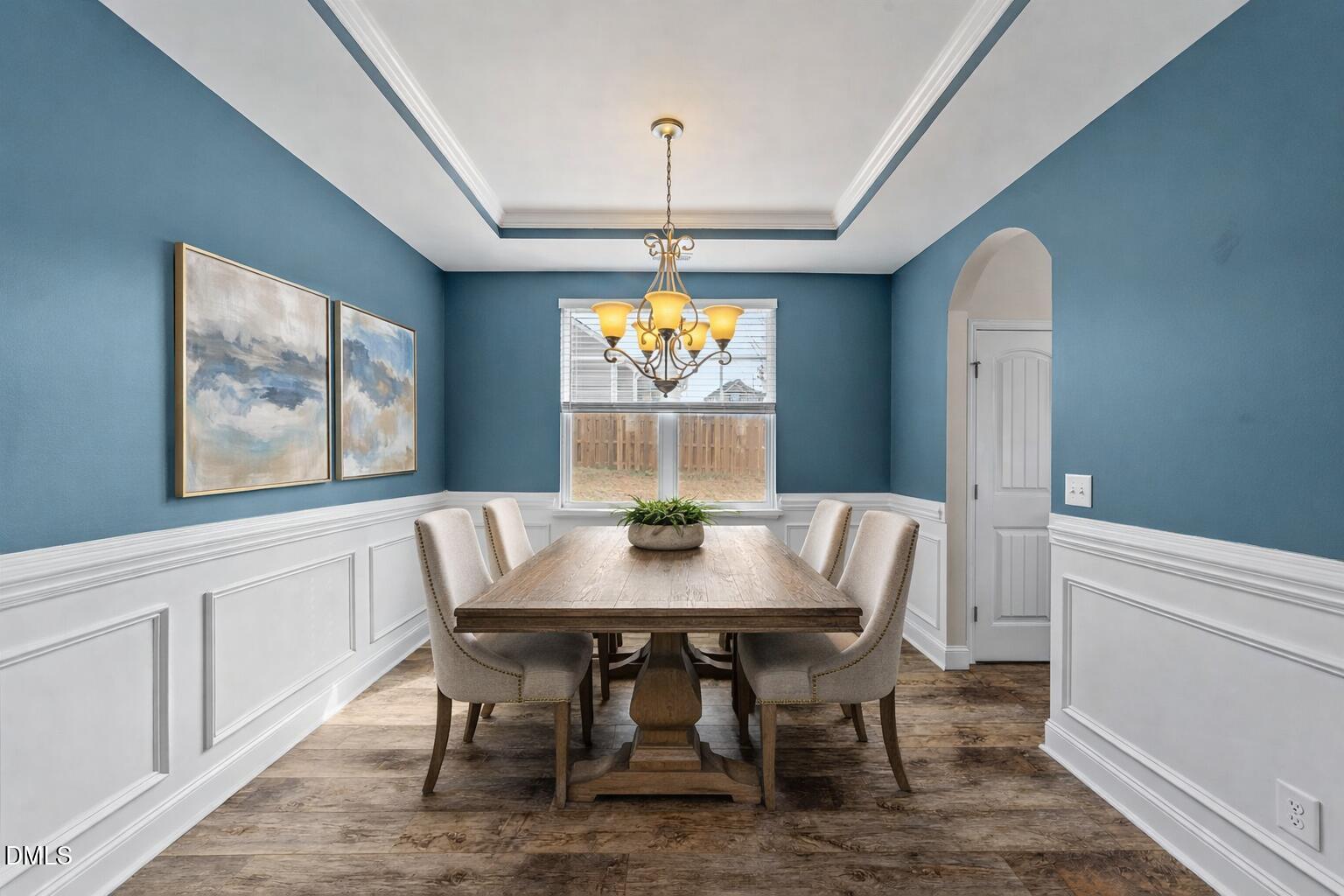41 Solstice Lane Garner, NC 27529 - Photo 4 of 33 a view of a dining room with furniture window and outside view