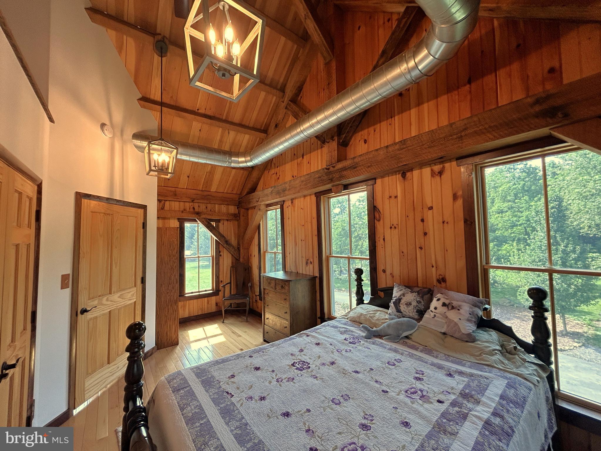 14301 Tower Road Smithsburg, MD 21783 - Photo 46 of 127 a bed room with a bed and a large window