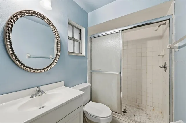 a view of a garden from a balcony