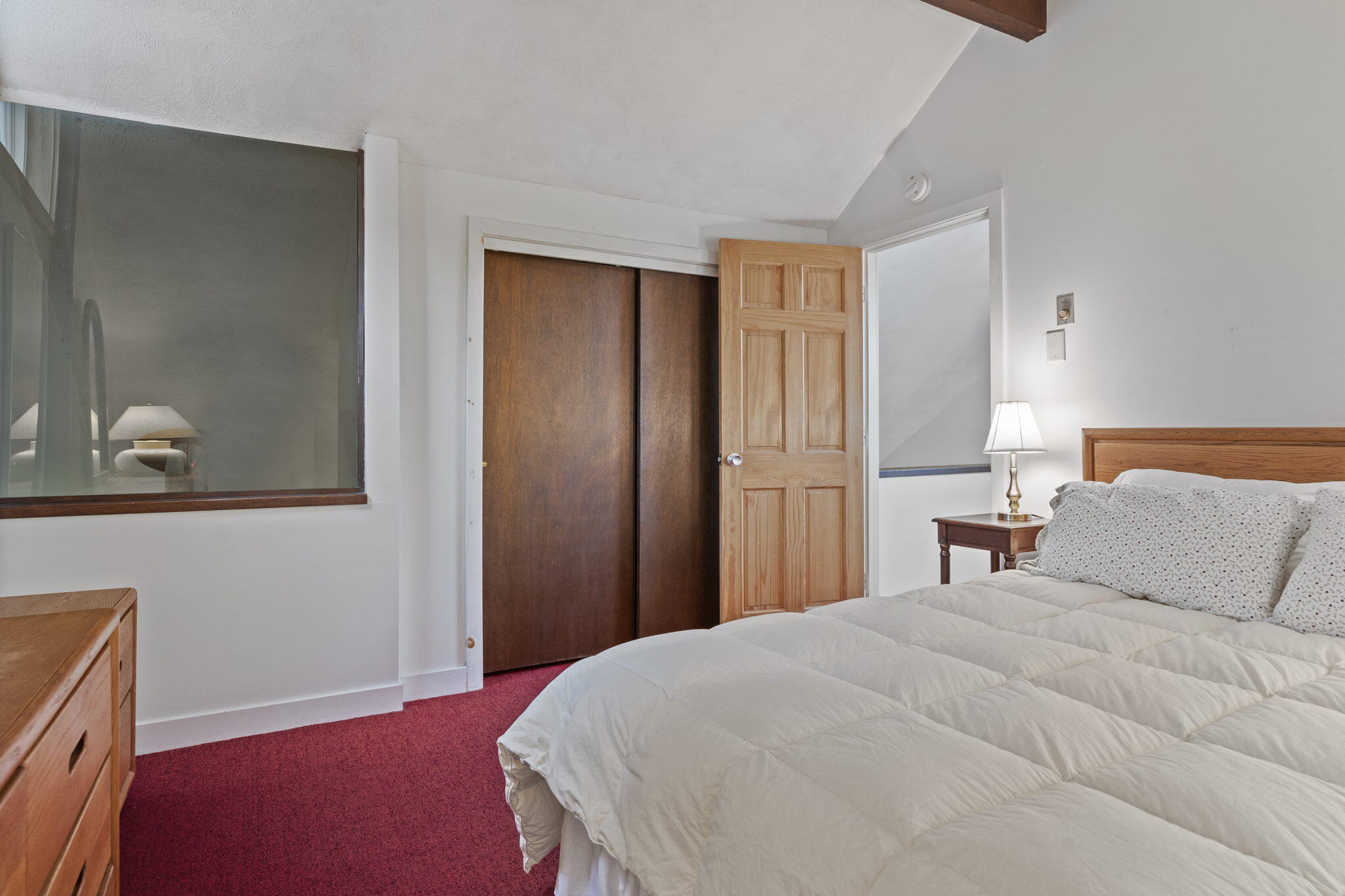 2226 Bear Mountain Road, Unit 23 Carrabassett Valley, ME 04947 - Photo 20 of 27 2226 Bear Mt Rd, 2nd floor bedroom with