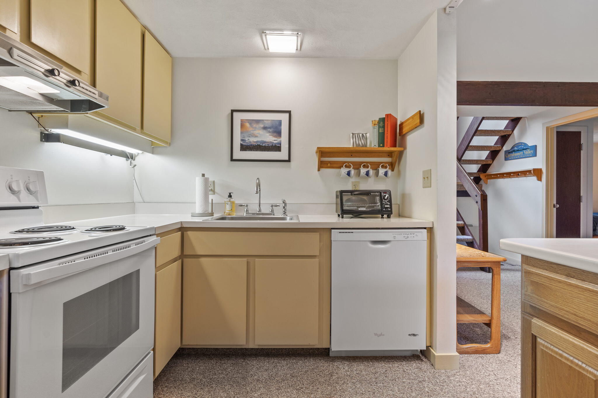 2226 Bear Mountain Road, Unit 23 Carrabassett Valley, ME 04947 - Photo 7 of 27 Another view of the kitchen