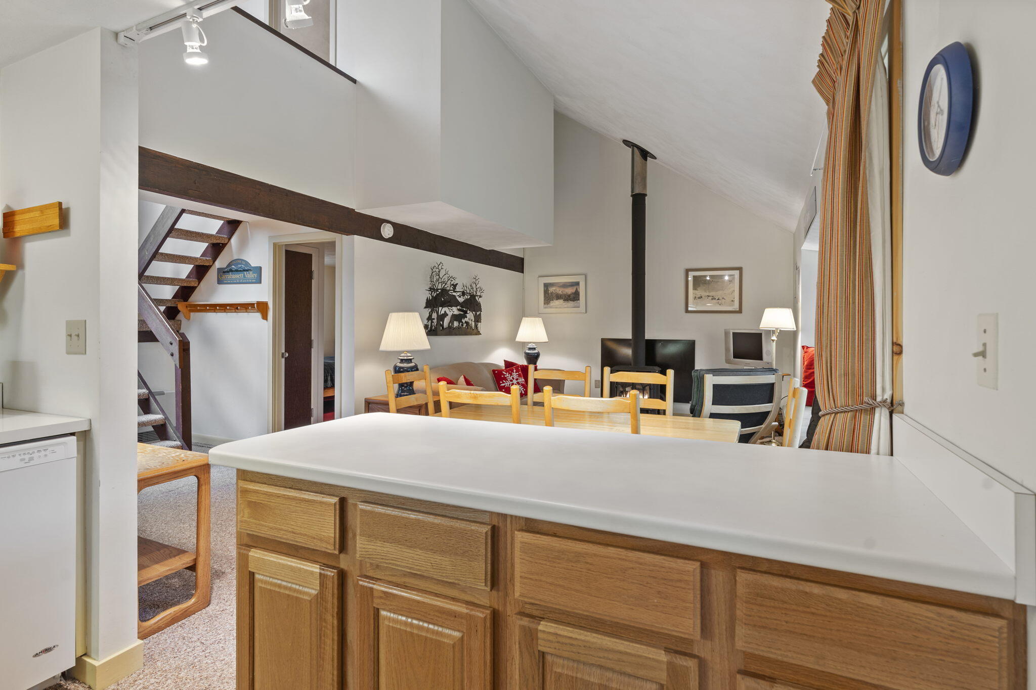 2226 Bear Mountain Road, Unit 23 Carrabassett Valley, ME 04947 - Photo 8 of 27 Kitchen Island
