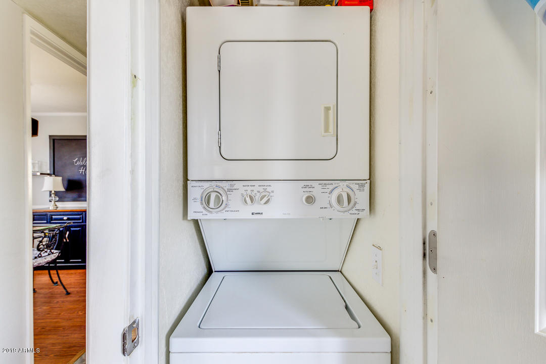 3402 North 32nd Street, Unit 159 Phoenix, AZ 85018 - Photo 17 of 26 Inside Laundry