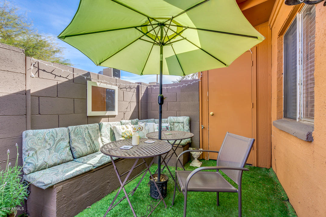 3402 North 32nd Street, Unit 159 Phoenix, AZ 85018 - Photo 20 of 26 Patio