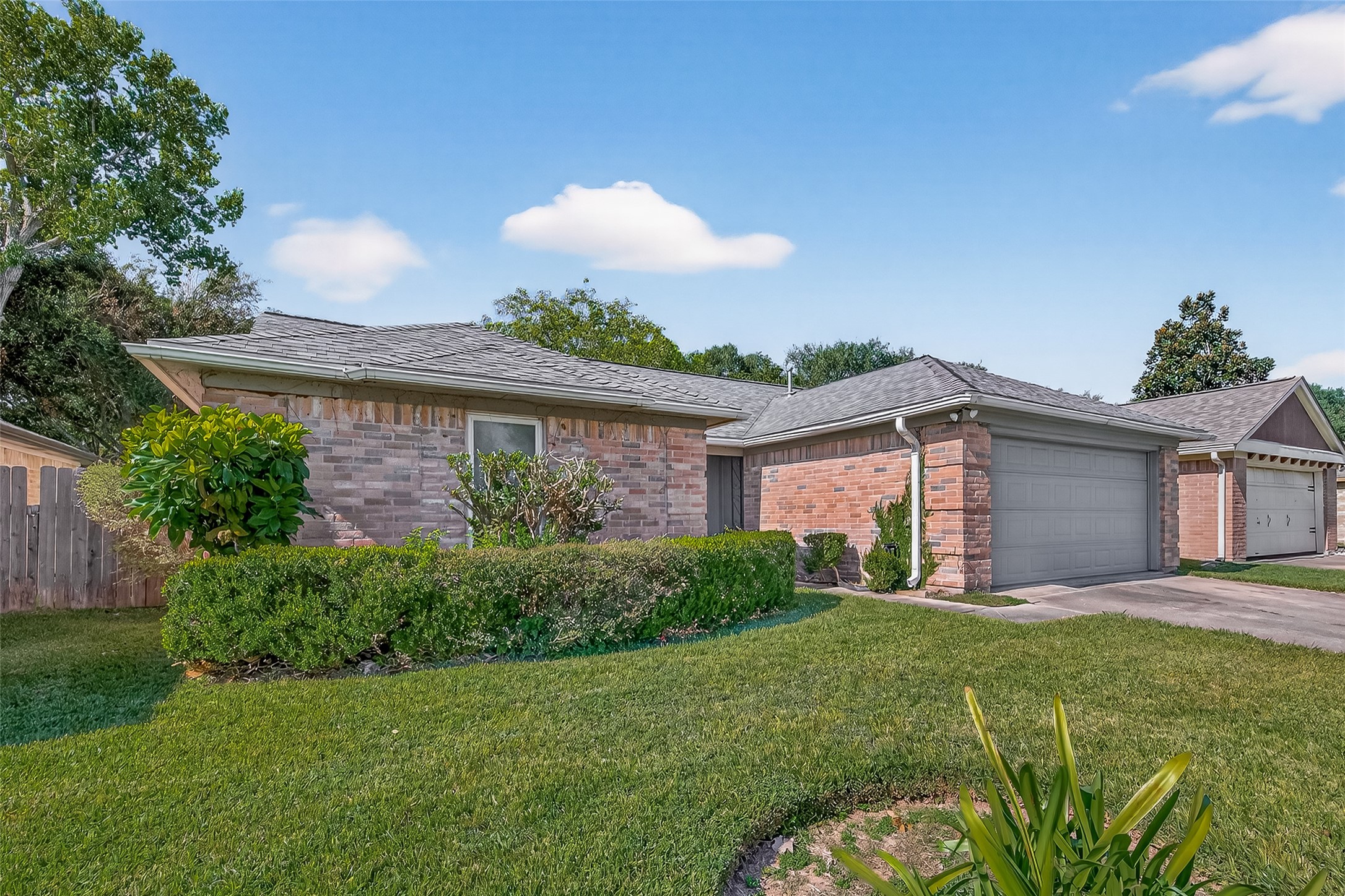 2510 Old Fort Road Sugar Land, TX 77479 - Photo 3 of 41 a view of a house with a yard and potted plants