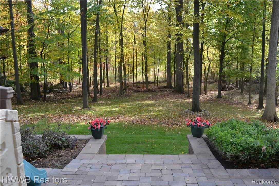 1945 Cedaredge Road Rochester, MI 48306 - Photo 3 of 44 Wooded Backyard