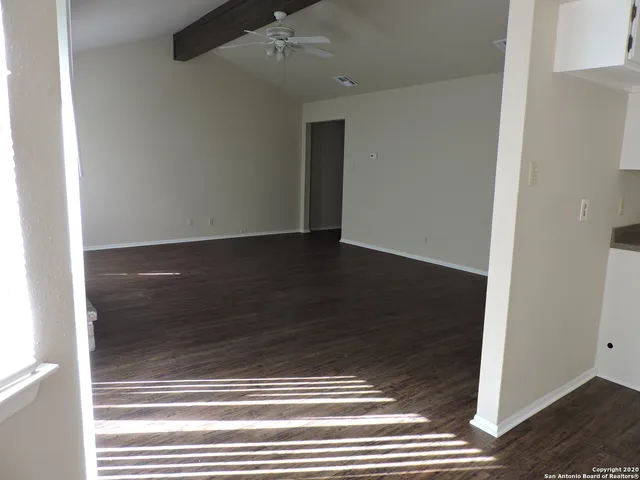 a view of empty room