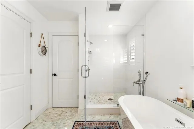 an aerial view of residential house with outdoor space