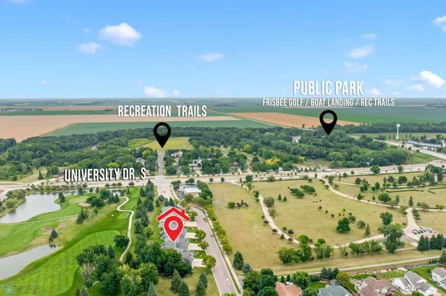 $549,000 | 1341 East Rose Creek Parkway South, Unit 8, Fargo, ND 58104