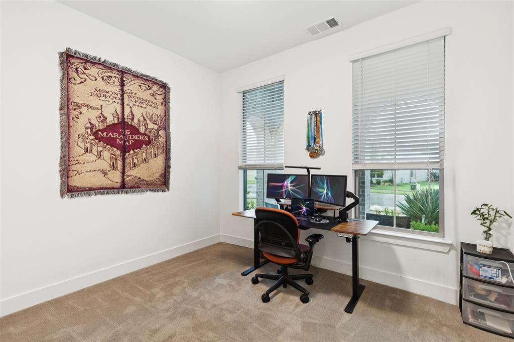 4313 Expedition Drive Oak Point, TX 75068 - Photo 4 of 40 a view of a workspace with furniture and a window